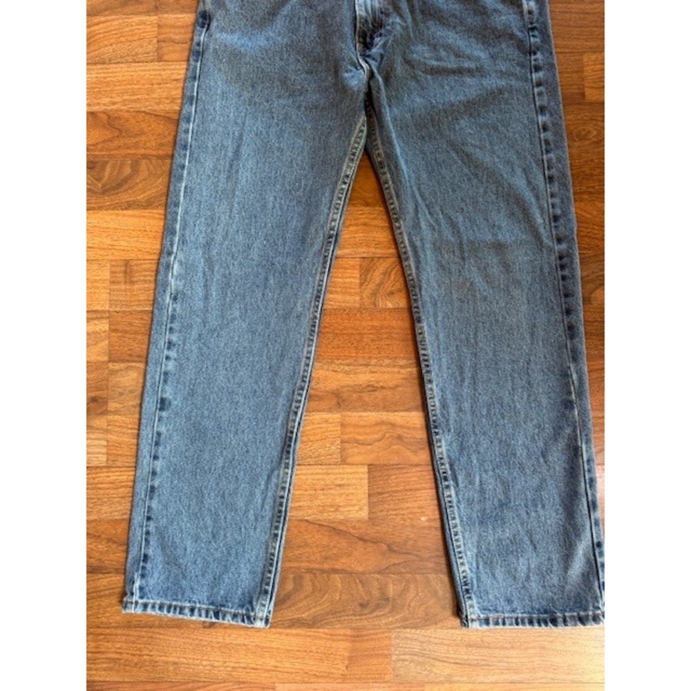 Levi's 505 Regular Fit Jeans Mens W34 L30 Blue Denim Classic - Picture 2 of 10